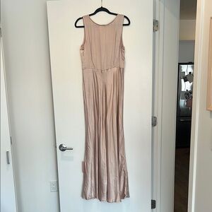 Ghost London BHLDN Collection Alexia Button-Back Maxi Bridesmaid Dress - NWT